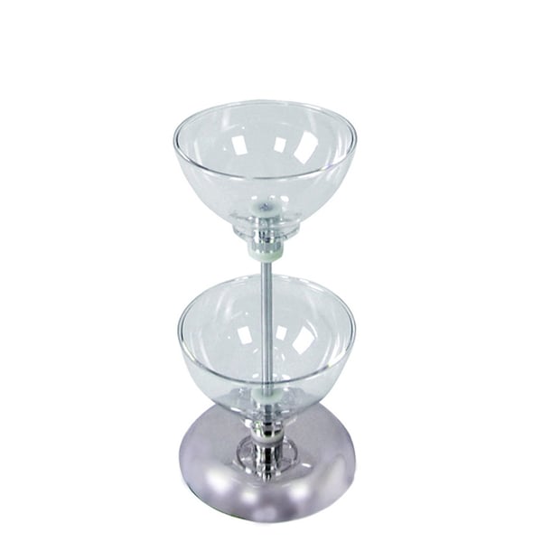 Two-Tier 8" & 8" Bowl Counter Display